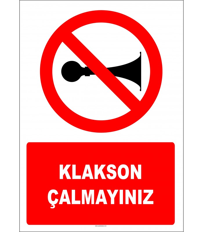 EF2790 - Klakson çalmayınız