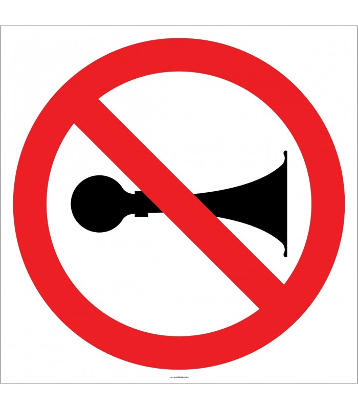 EF2792 - Klakson Çalmak Yasaktır işareti