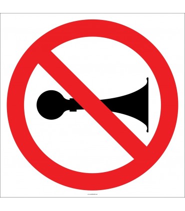 EF2792 - Klakson Çalmak Yasaktır işareti