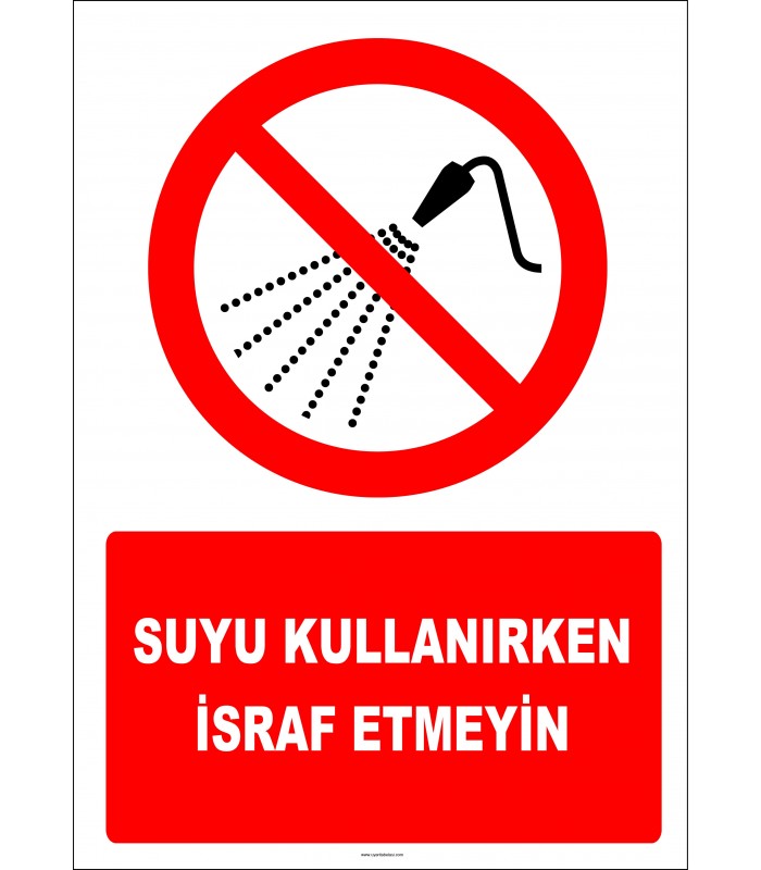 EF2814 - Suyu Kullanırken İsraf Etmeyin