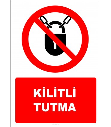 EF2816 - Kilitli Tutma