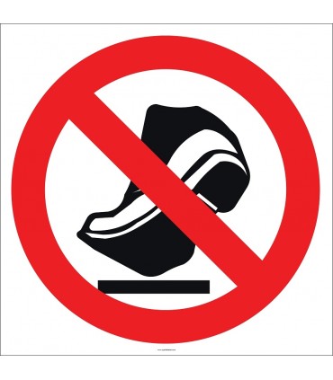 EF2821 - Basmak Yasaktır İşareti