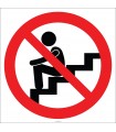 EF2831 - Merdivenlere Oturmak Yasaktır İşareti