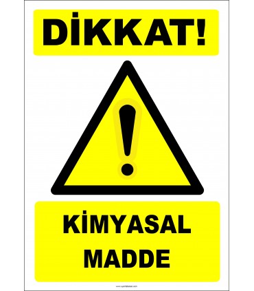 EF2836 - Dikkat! Kimyasal Madde