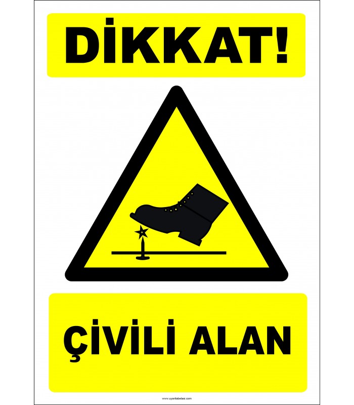 EF2840 - Dikkat! Çivili Alan