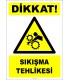 EF2841 - Dikkat! Sıkışma Tehlikesi