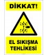 EF2845 - Dikkat! Sıkışma Tehlikesi