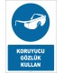 EF2849 - Koruyucu gözlük kullan