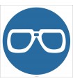 EF2863 - Koruyucu Gözlük Kullan İşareti/Levhası/Etiketi