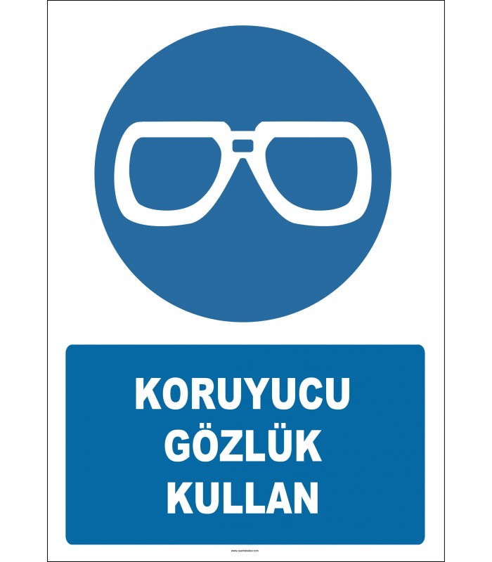 EF2864 - Koruyucu gözlük kullan