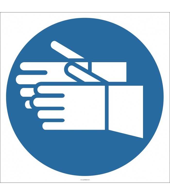 EF2878 - Koruyucu Eldiven Giy İşareti/Levhası/Etiketi