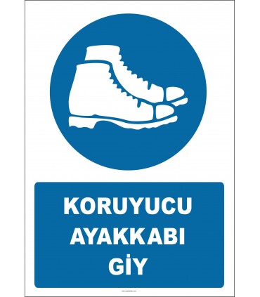 EF2881 - Koruyucu Ayakkabı Giy