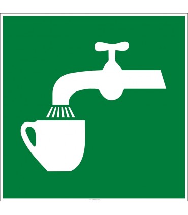 EF2903 - İçme Suyu İşareti Levhası/Etiketi