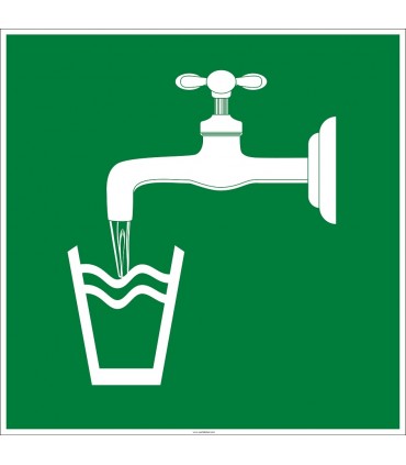 EF2904 - İçme Suyu İşareti Levhası/Etiketi