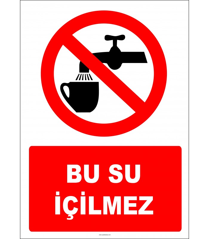 EF2909 - Bu Su İçilmez