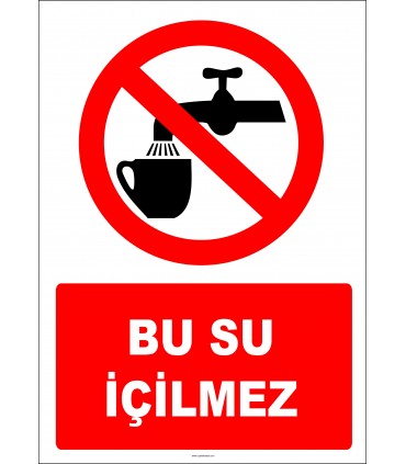 EF2909 - Bu Su İçilmez