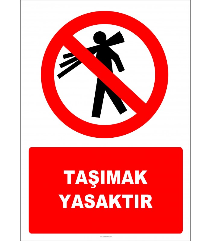 EF2917 - Taşımak Yasaktır