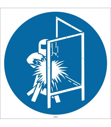 EF2924 - Kaynak Yaparken Paravan Kullan İşareti