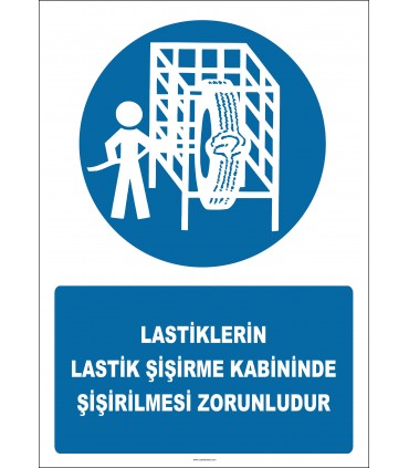 EF2931 - Lastiklerin Lastik Şişirme Kabininde Şişirilmesi Zorunludur
