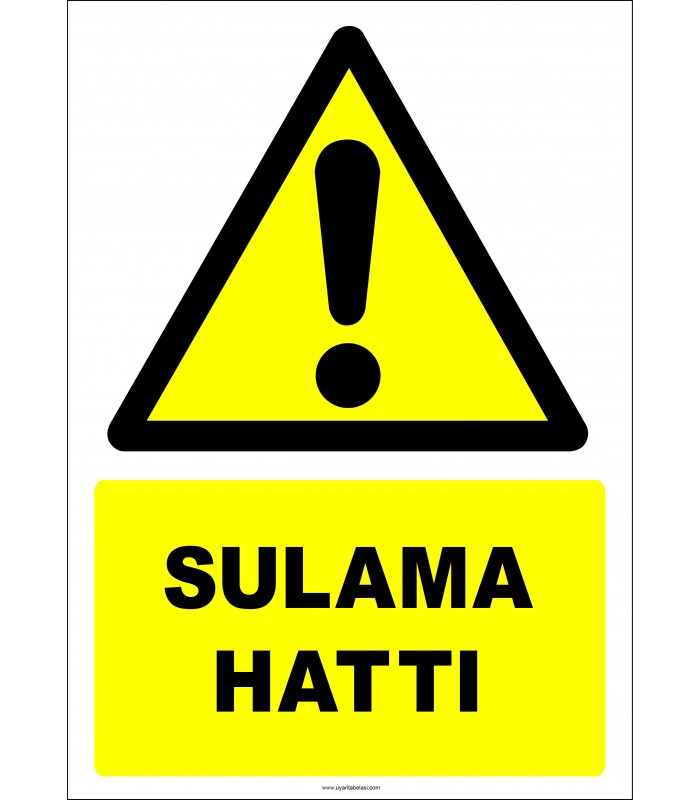 EF2955 - Dikkat! Sulama Hattı