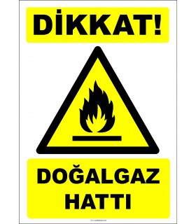 EF2959 - Dikkat! Doğalgaz Hattı