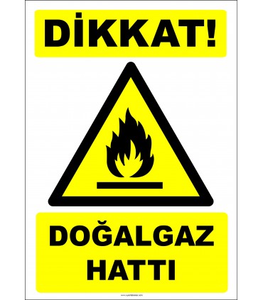 EF2959 - Dikkat! Doğalgaz Hattı