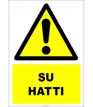 EF2965 - Dikkat! Su Hattı