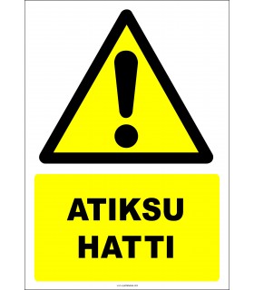 EF2966 - Dikkat! Atıksu Hattı