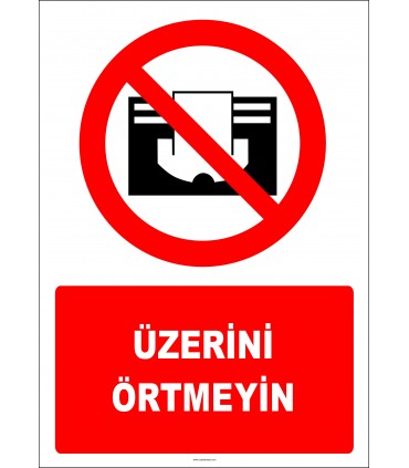 EF2979 - Üzerini Örtmeyin