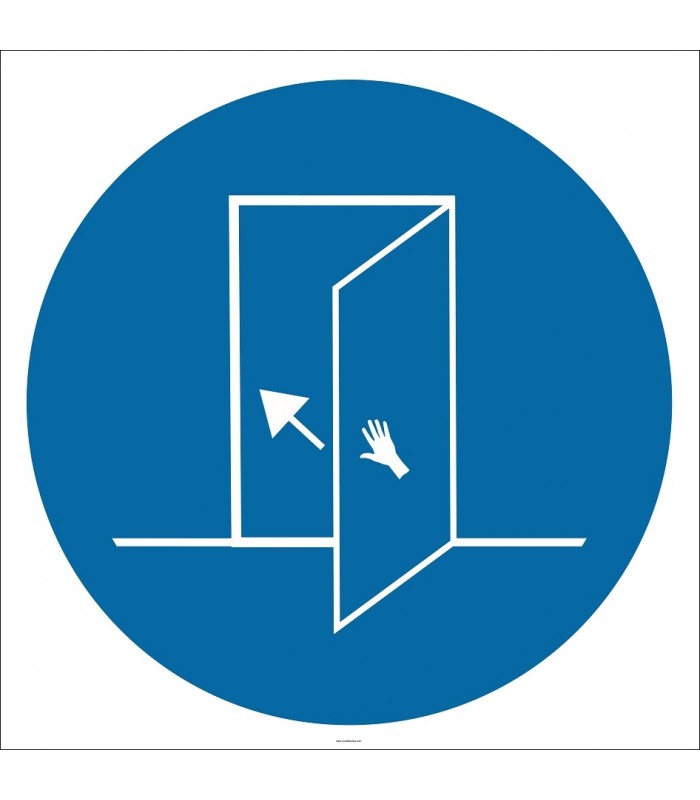 PF1003 - Kapıyı Kapatın İşareti/Levhası/Etiketi