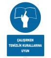 PF1043 - Çalışırken Temizlik Kurallarına Uyun