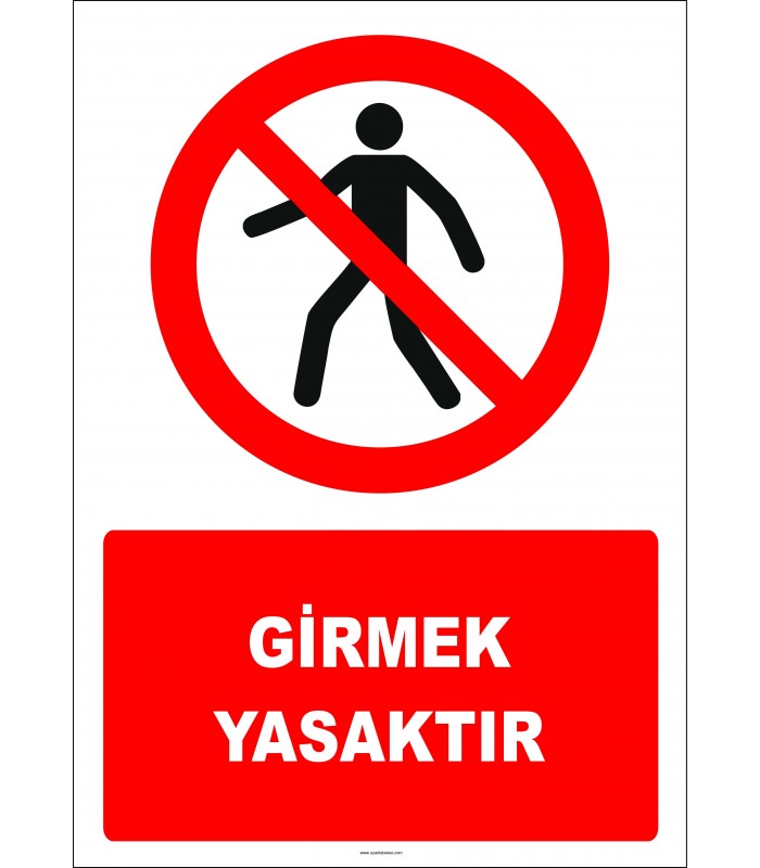 PF1052 - Girmek Yasaktır