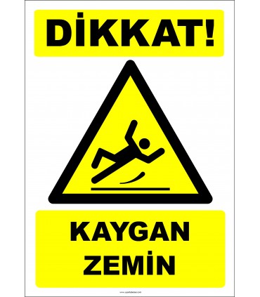 PF1083 - Dikkat! Kaygan Zemin