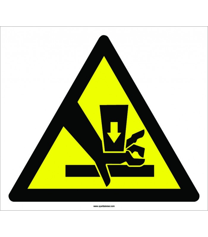 PF1095 - Dikkat! El Sıkışma/Ezilme Tehlikesi İşareti