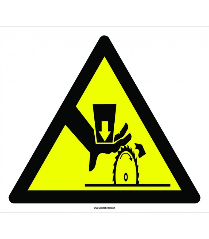 PF1099 - Dikkat! El Kesilme/YaralanmaTehlikesi İşareti