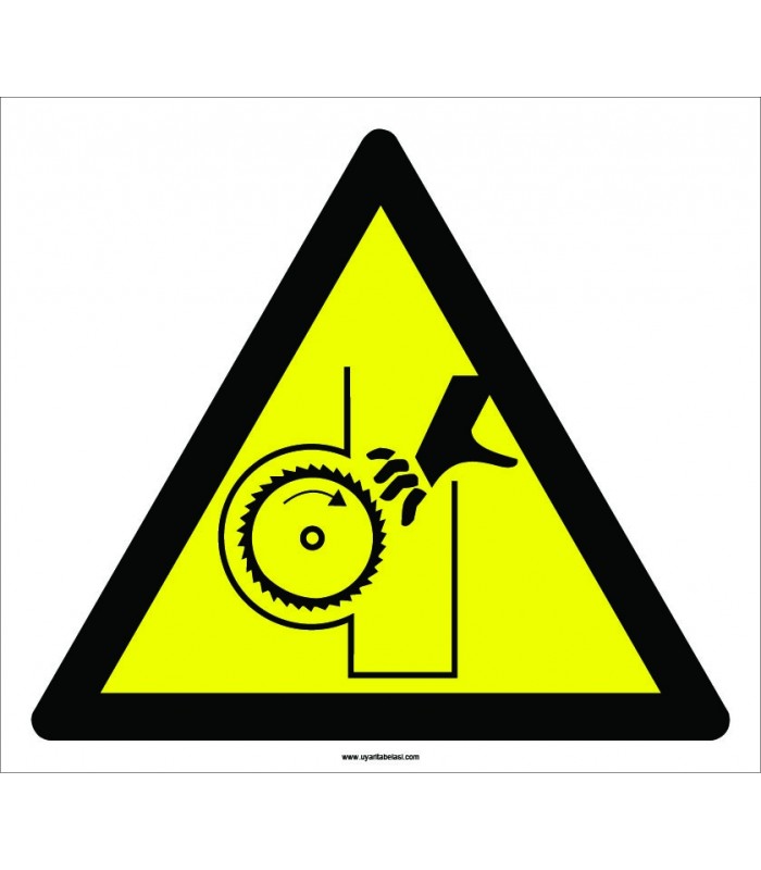 PF1101 - Dikkat! El Kesilme/YaralanmaTehlikesi İşareti