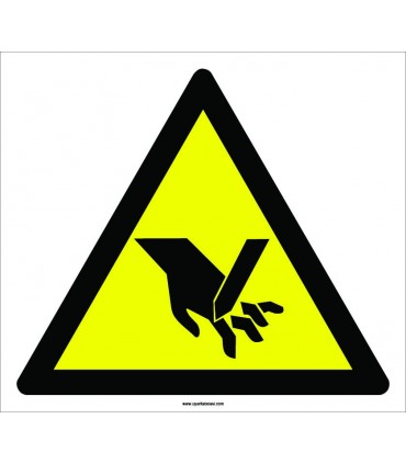 PF1151 - Dikkat! El Kesilme/YaralanmaTehlikesi İşareti