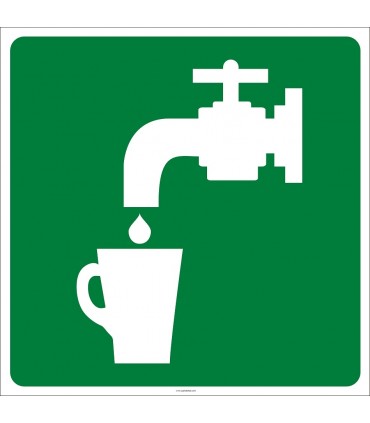 PF1027 - İçme Suyu İşareti Levhası/Etiketi