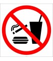 PF1116 - Sigara, Yemek ve İçmek Yasaktır İşareti
