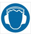 PF1125 - Koruyucu Kulaklık Kullan İşareti Levhası/Etiketi