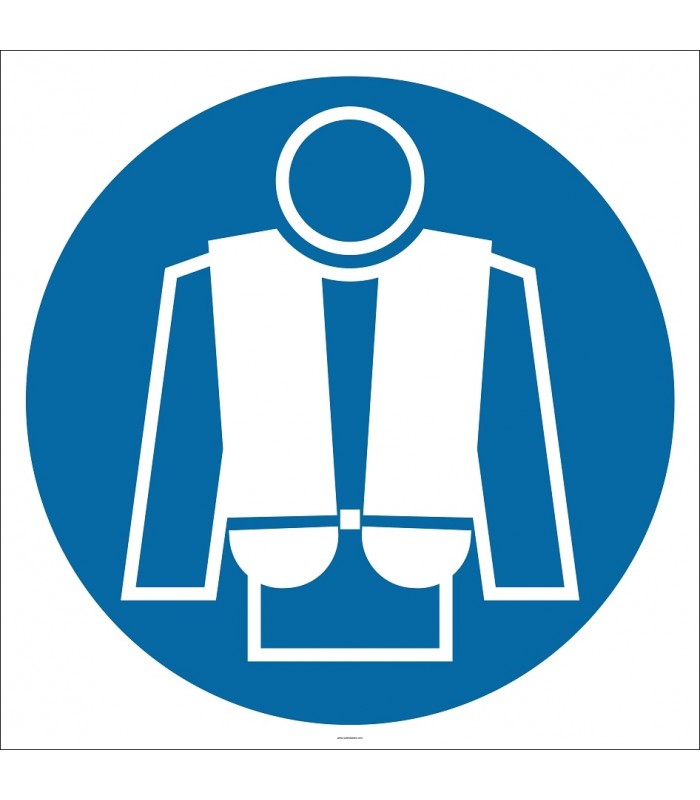 PF1141 - Can Yeleği İşareti/Levhası/Etiketi