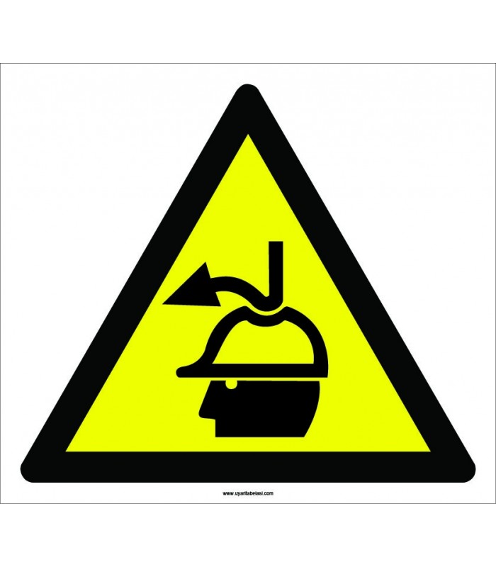 PF1146 - Dikkat! Yukarıdan Malzeme Düşme Tehlikesi İşareti