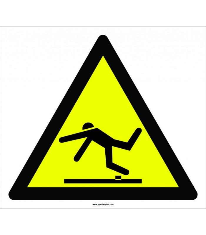PF1148 - Dikkat! Engel Var Tökezleme Düşme Tehlikesi İşareti