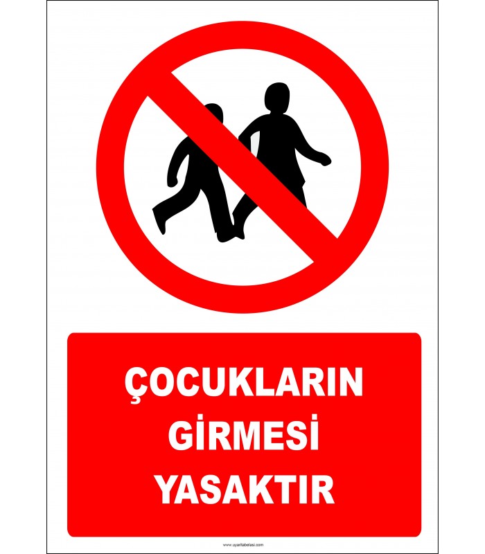 PF1166 - Çocukların Girmesi Yasaktır