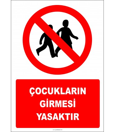 PF1166 - Çocukların Girmesi Yasaktır