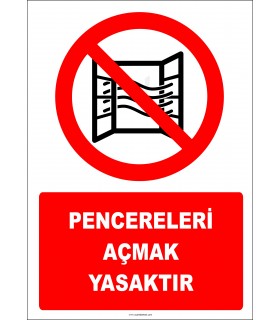 PF1173 - Pencereleri Açmak Yasaktır