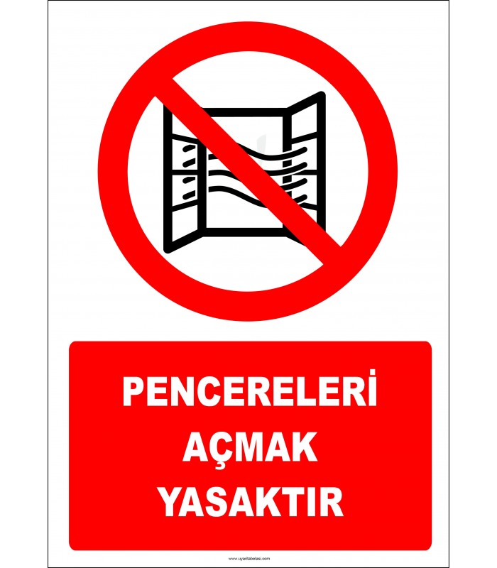 PF1173 - Pencereleri Açmak Yasaktır