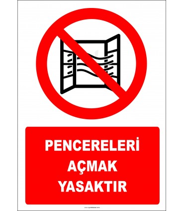 PF1173 - Pencereleri Açmak Yasaktır