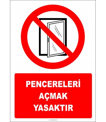 PF1175 - Pencereleri Açmak Yasaktır