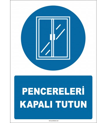 PF1177 - Pencereleri Kapalı Tutun